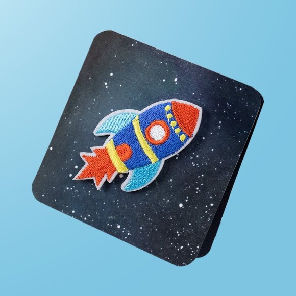 3x3 Space Note Cards Mini Greeting Cards Birthday Thank You Outer Space Theme - Picture 2 of 5